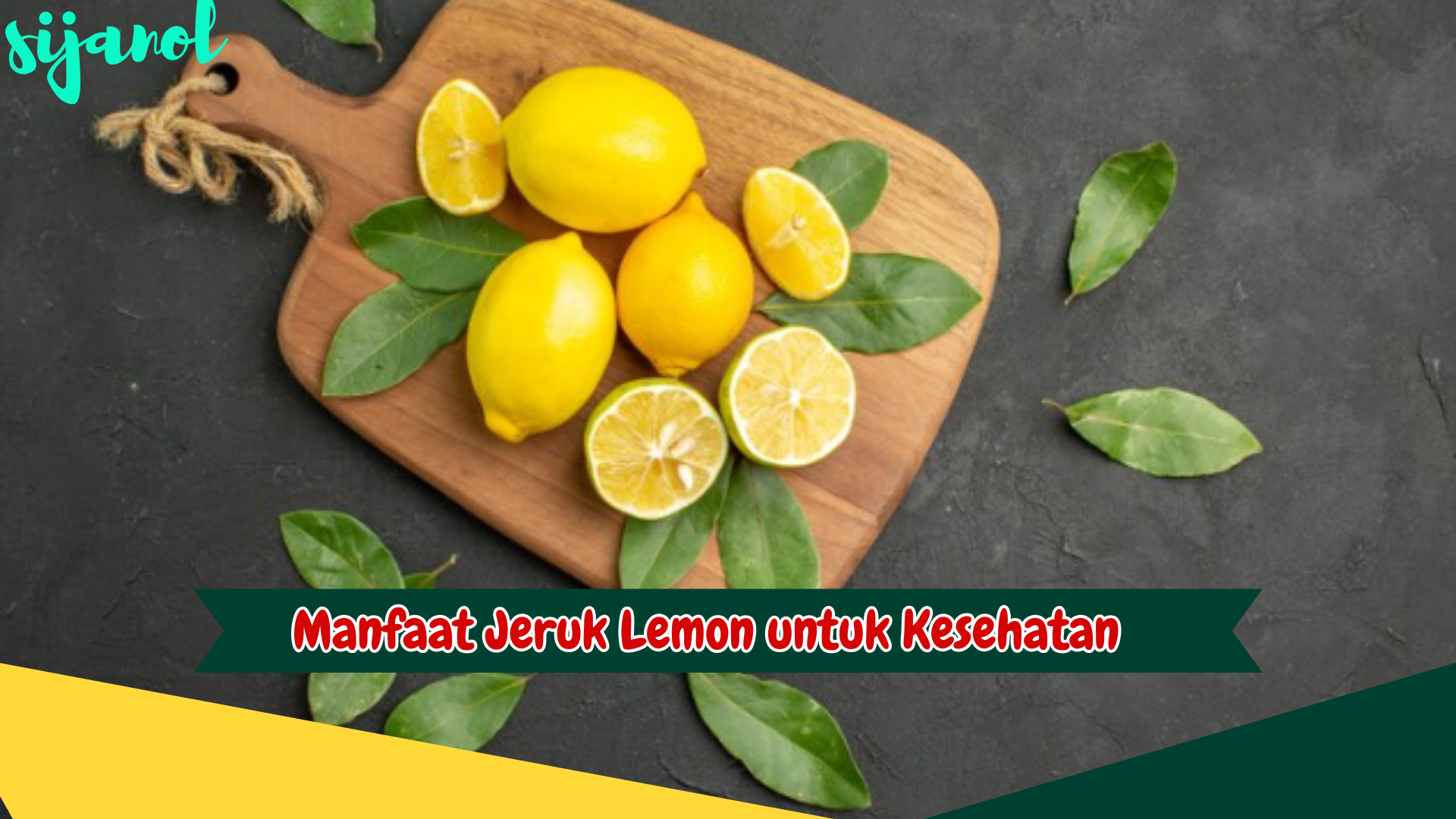 Manfaat Jeruk Lemon untuk Kesehatan
