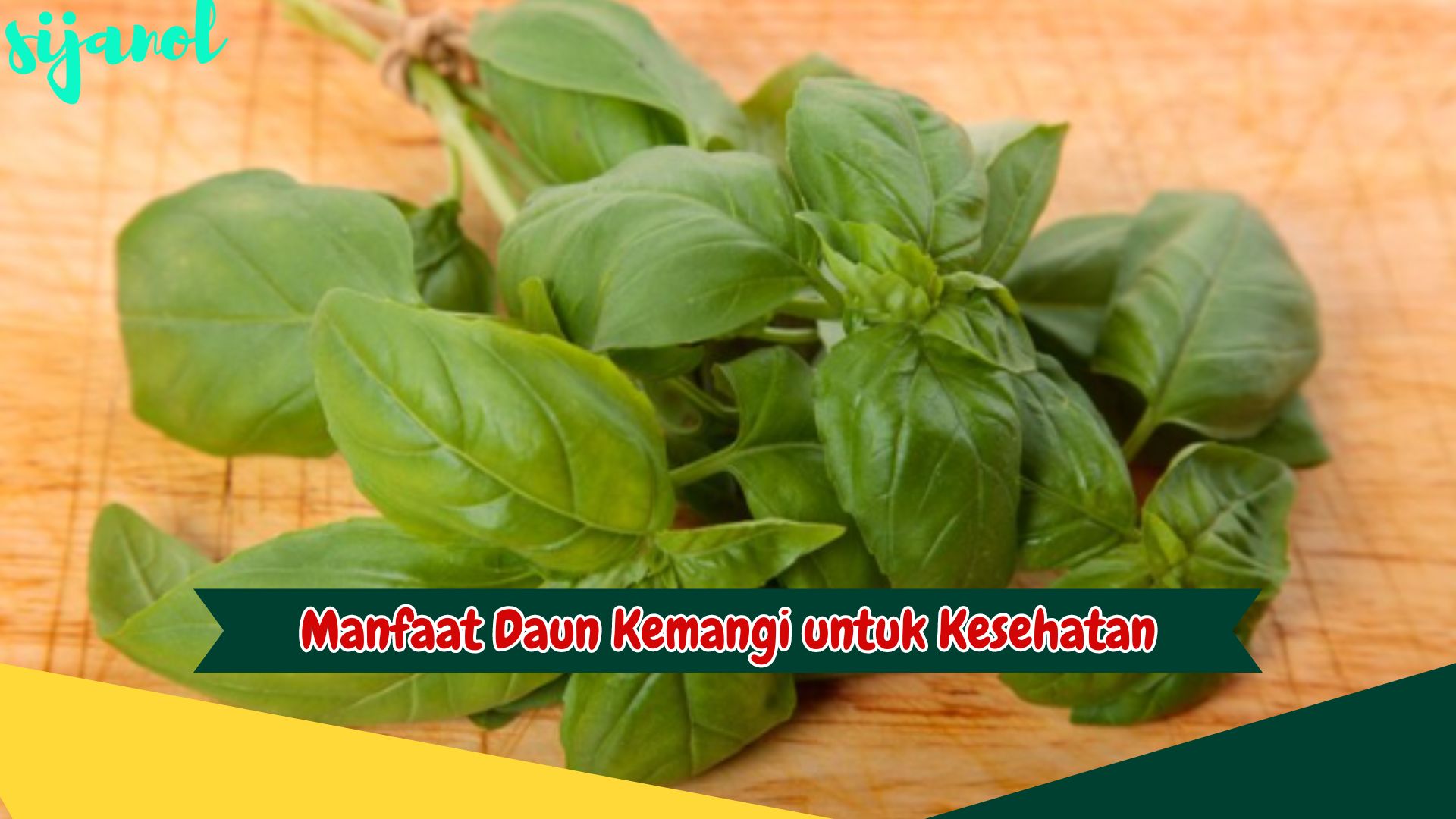 Manfaat Daun Kemangi untuk Kesehatan