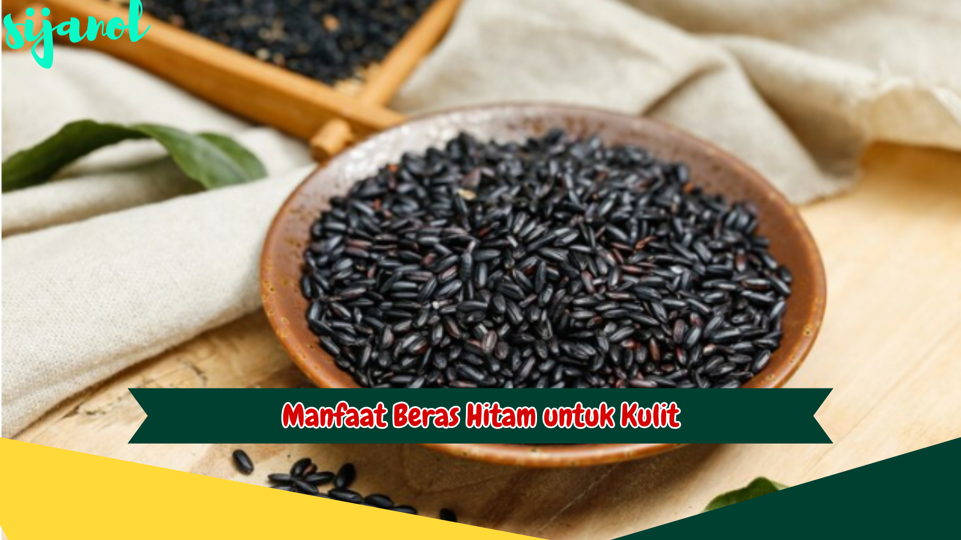 Manfaat Beras Hitam untuk Kulit