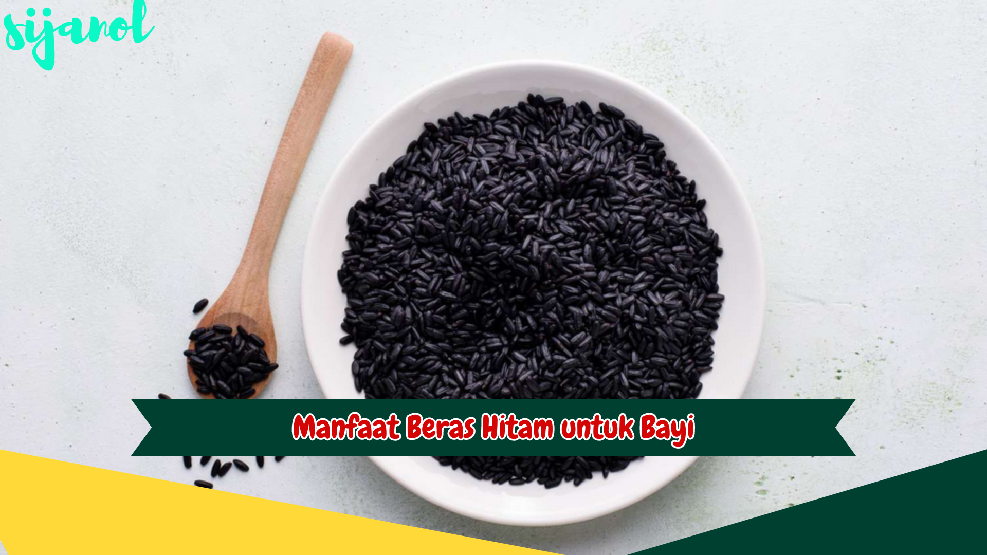 Manfaat Beras Hitam untuk Bayi