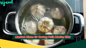 Manfaat Minum Air Bawang Putih Sebelum Tidur