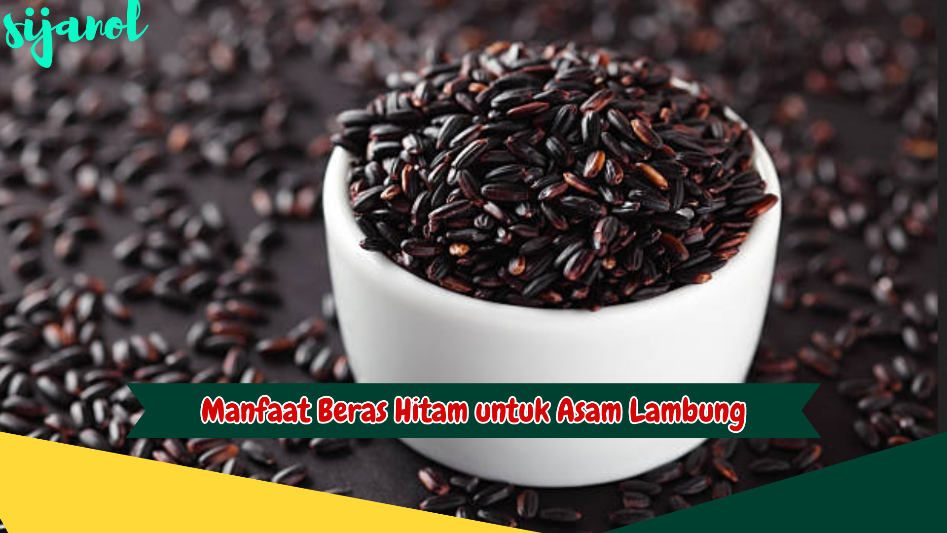 Manfaat Beras Hitam untuk Asam Lambung