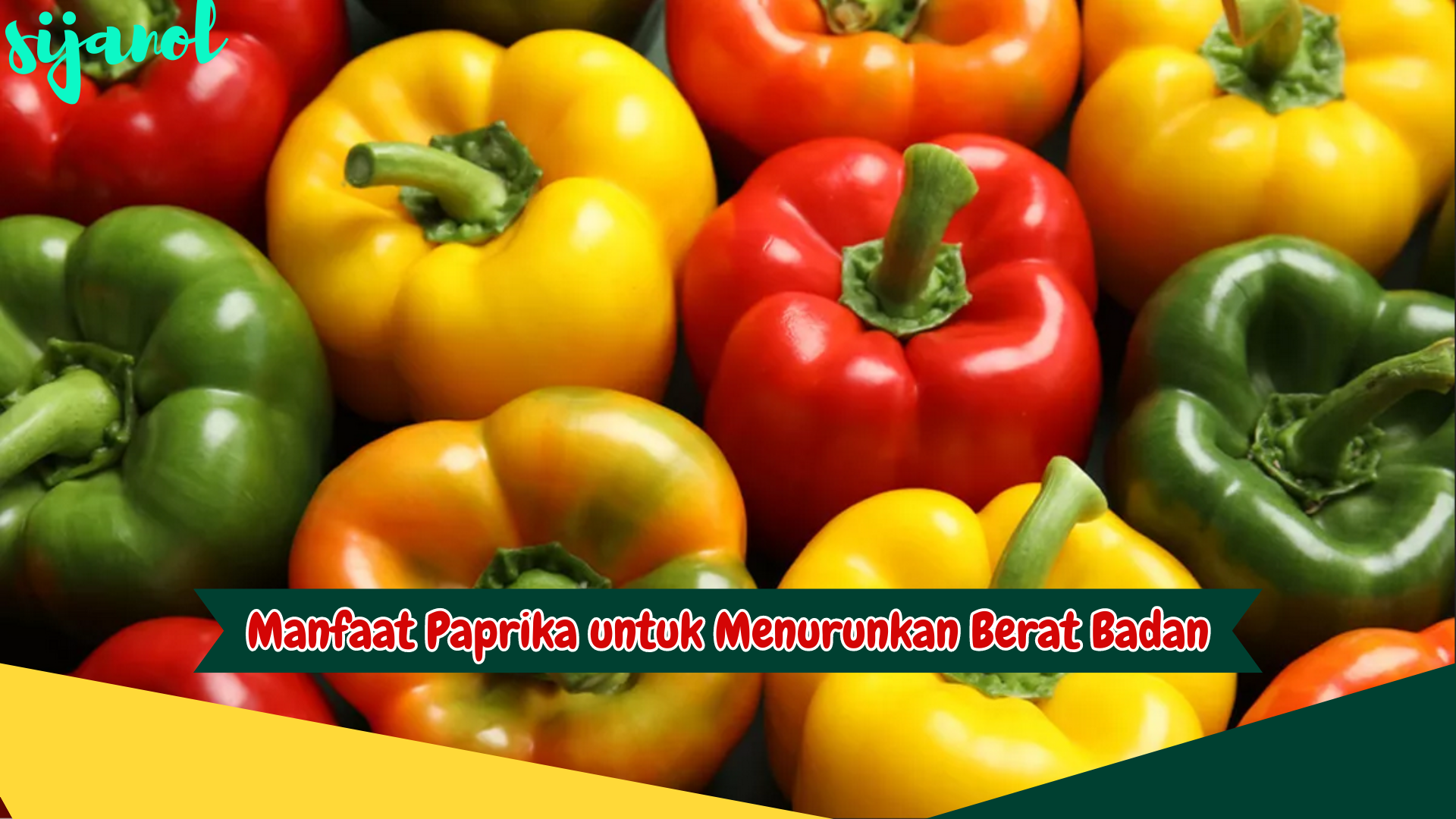 Manfaat Paprika untuk Menurunkan Berat Bandan