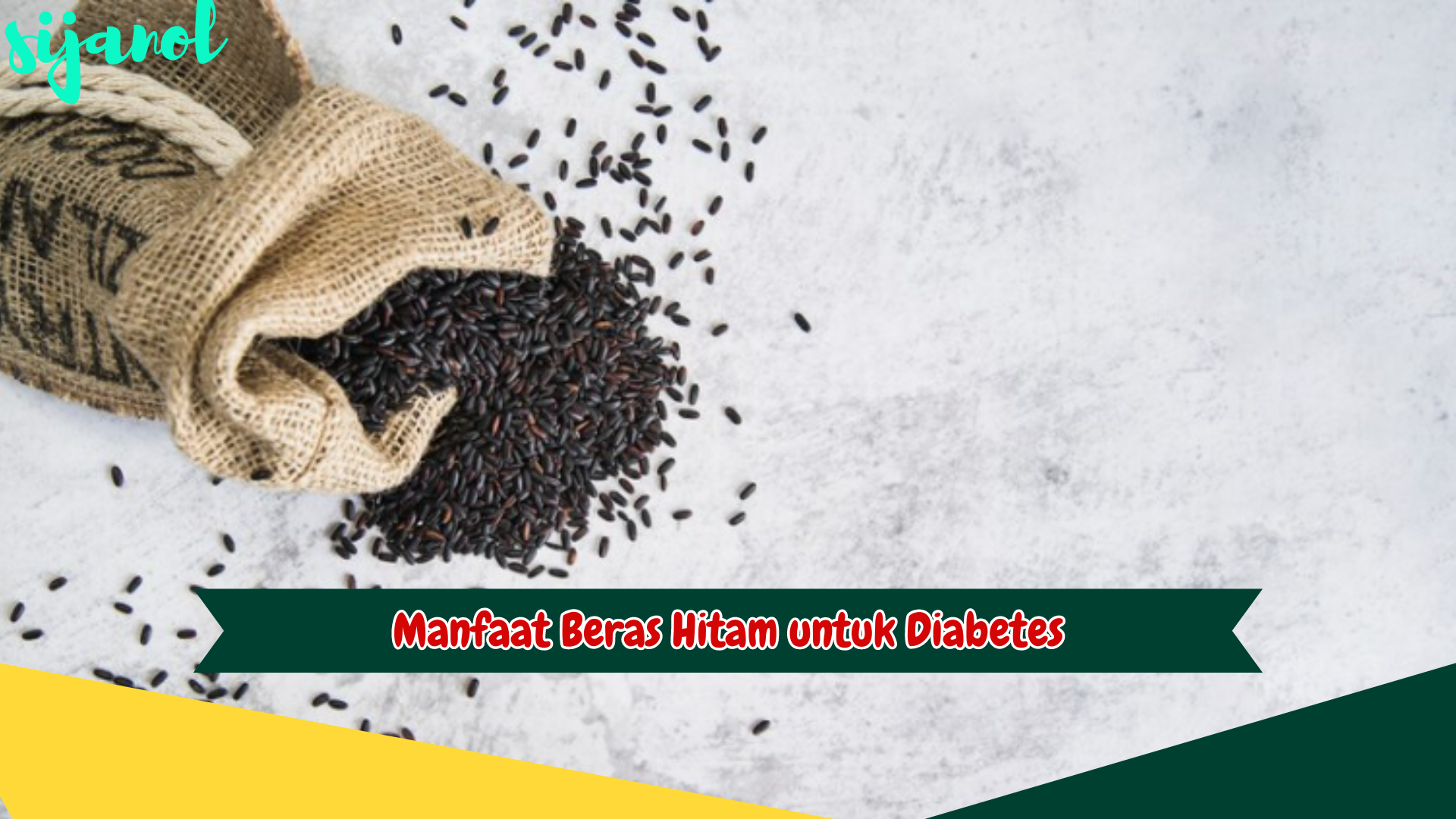 Manfaat Beras Hitam untuk Diabetes