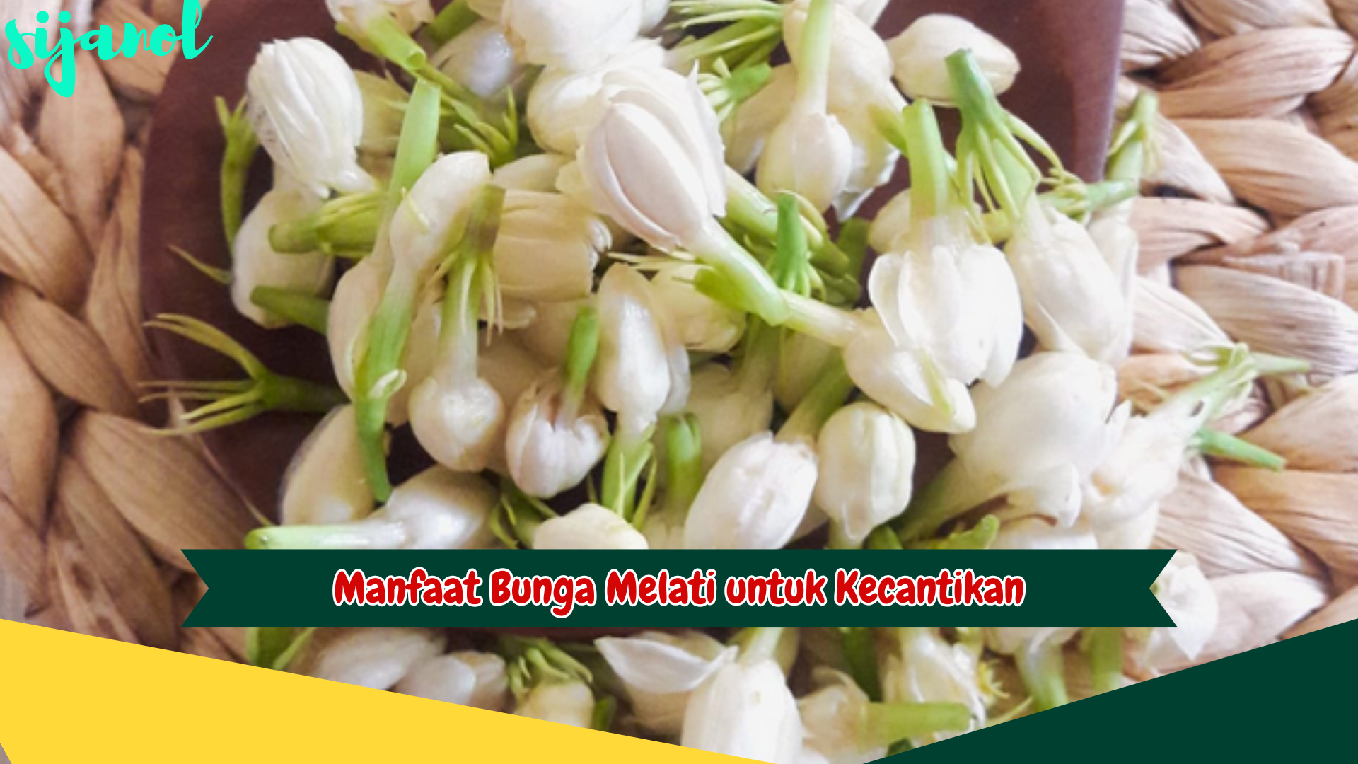 Manfaat Bunga Melati untuk Kecantikan